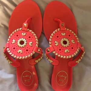 Jack Rogers Jelly Sandals 8